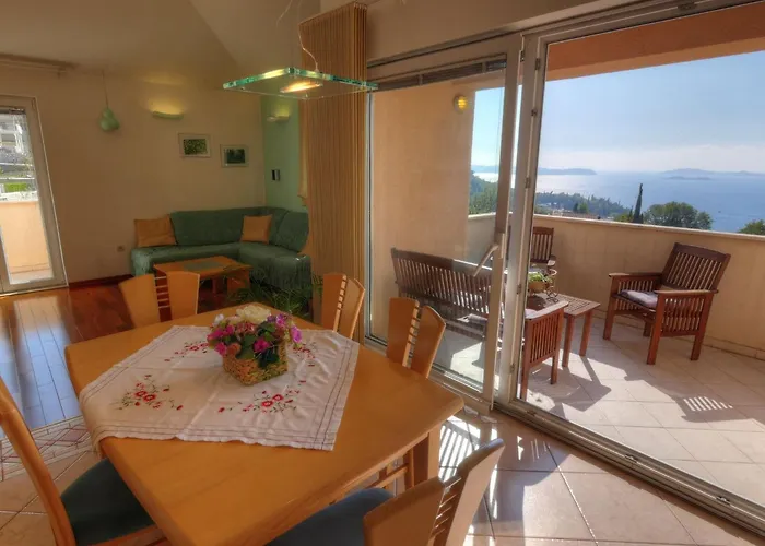 Appartement Molina - One-bedroom With Terrace And Sea View Mlini